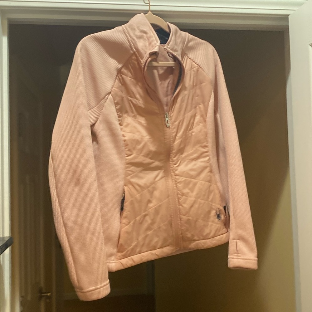 Spyder jacket, excellent used condition, light pink size small, fitted